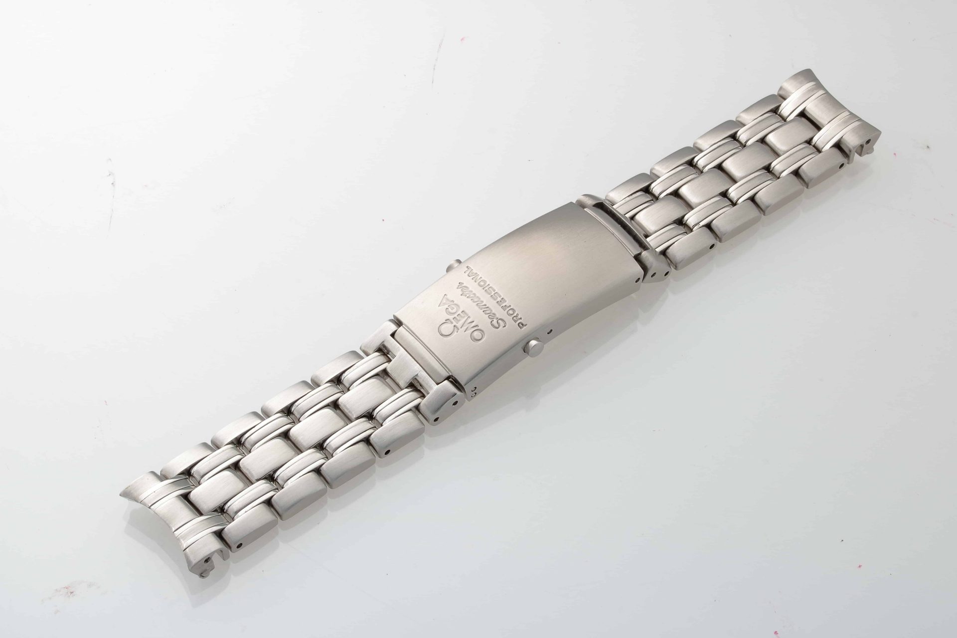 OMEGA Rare Watch part Top cover Shield Steel bracelet REF. 1069 Speedmaster, Seamaster