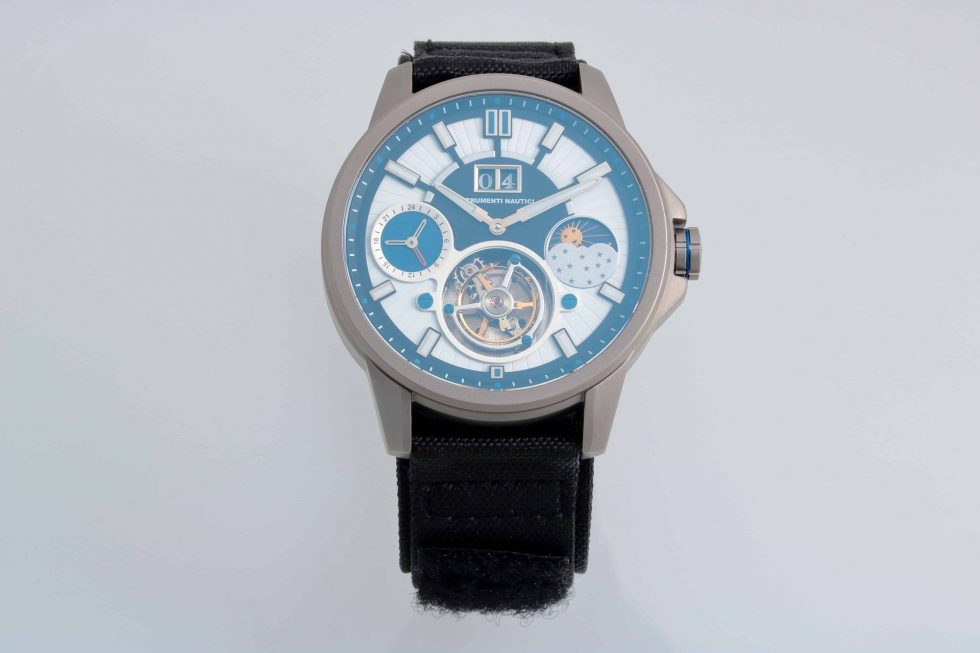 Lot #14105 – Strumenti Nautici Titanium Automatic Tourbillon SNT Watch Strumenti Nautici Tourbillon Limited edition