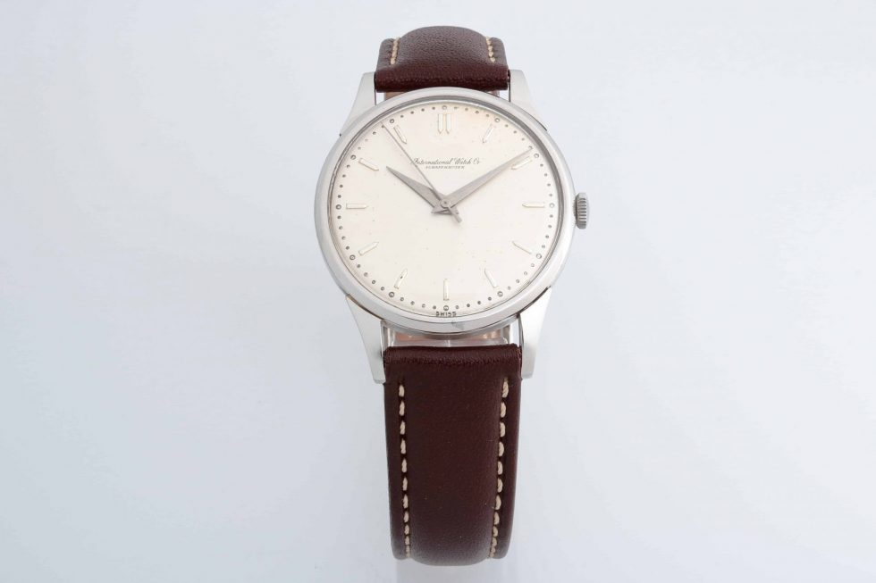 10891 Vintage Iwc Platinum Watch Cal 89