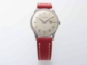 Lot #12462 – Rare IWC Date Platinum Watch Cal 8531 Vintage IWC International Watch Co