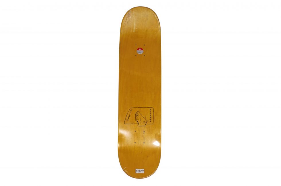 Lot #13915 – Barry McGee Steamer Barry Skateboard Deck Barry McGee Barry McGee Skateboard