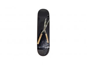 Lot #12645 – Supreme Shears Skateboard Deck Black Skateboard Decks Supreme Shears Skateboards
