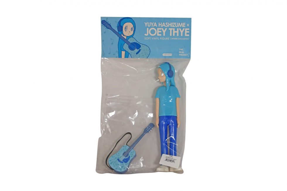 Lot #14984 – Yuya Hashizume x Joey Thye Soft Vinyl Figure Icy Blue Art Toys Joey Thye