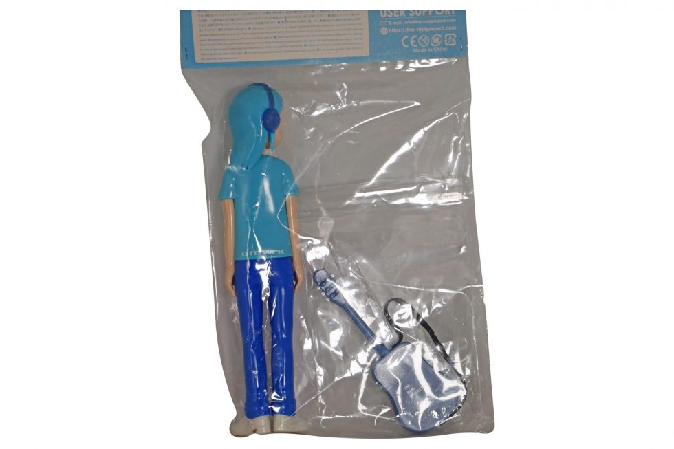 Lot #12926 – Yuya Hashizume x Joey Thye Soft Vinyl Figure Icy Blue Art Toys Joey Thye