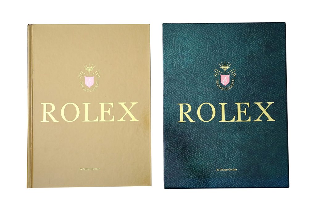 Rolex Timeless Elegance Book George Gordon | Baer & Bosch Watch 