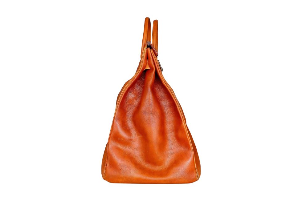 Lot #14255A – Hermes Leather Travel Bag HAC 50 Hermes Hermes HAC 50