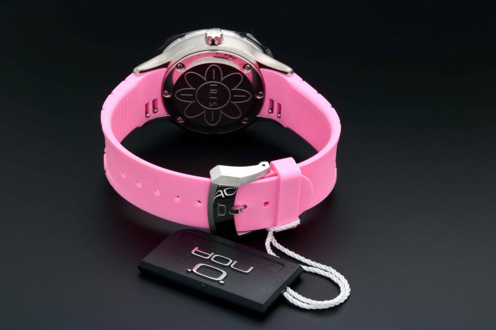 Lot #13203 – NOA Iris Date Quartz Watch Pink/White IR006 NOA NOA