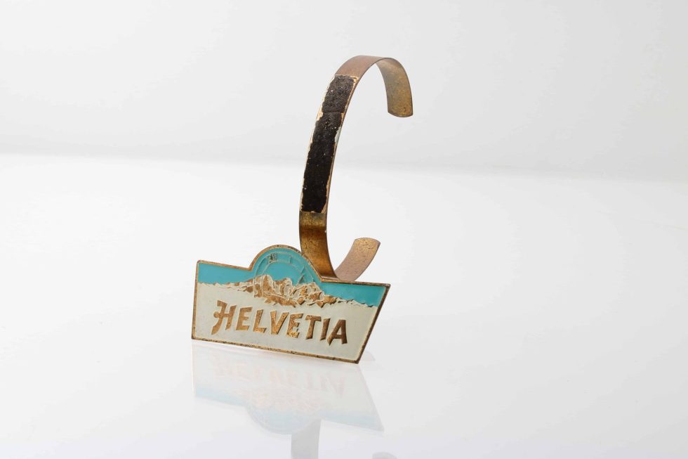 Lot #14700 – Rare Helvetia Dealer Display Watch Stand Vintage Collector Rarities Vintage Helvetia Watch Display