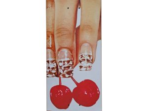 Lot #12788 – Supreme Cherries Skateboard Skate Deck Artist Skateboards Supreme