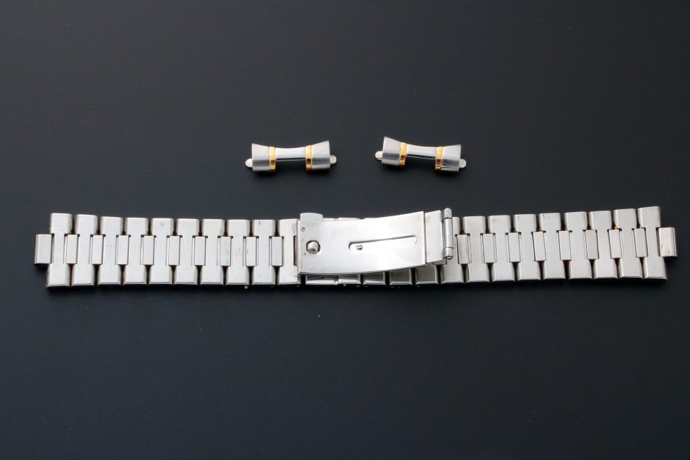 10986A Omega 1489 813 Speedmaster 18MM Tutone Watch Bracelet – Baer & Bosch