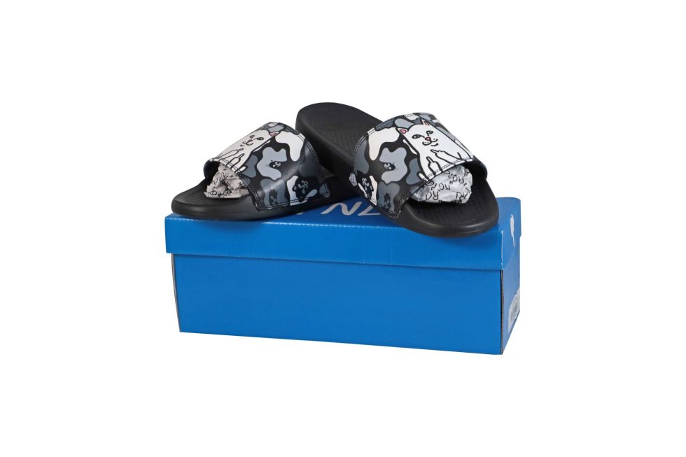 Lot #14401 – RipNDip Lord Nermal Slides Blizzard Mens Shoes Size 10 Clothes & Shoes RipNDip
