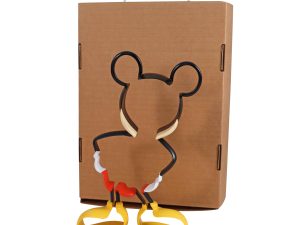 Lot #14291 – Xu Zhen Experience Mickey Bronze Sculpture Limited Edition Art Toys Experience Mickey