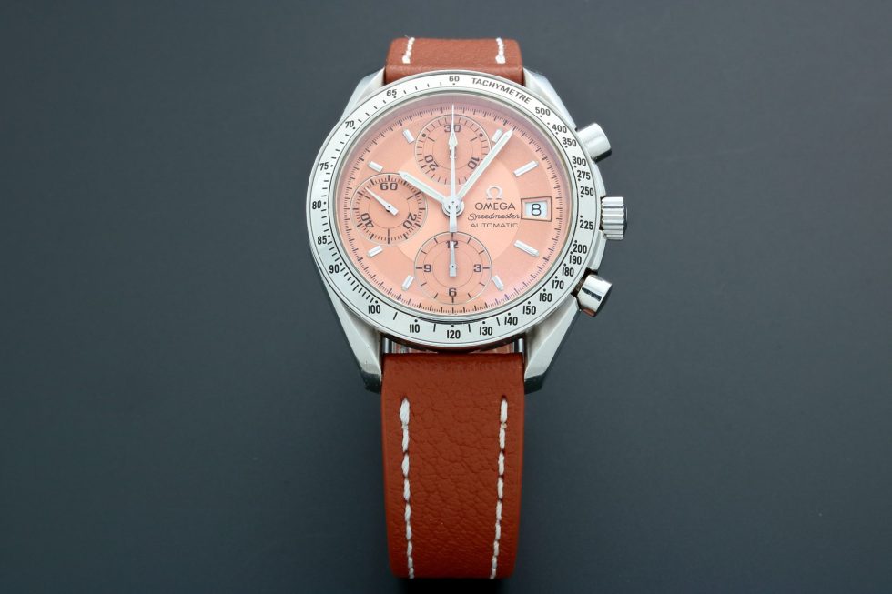 12127 Omega 3513.60 Speedmaster Salmon Dial Watch Special Edition – Baer & Bosch