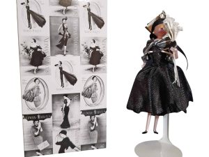 Lot #12376 – 2007 Neiman Marcus Christmas Ornament With Box Vintage Actress Style Made in Italy NWT Art Toys Neiman Marcus