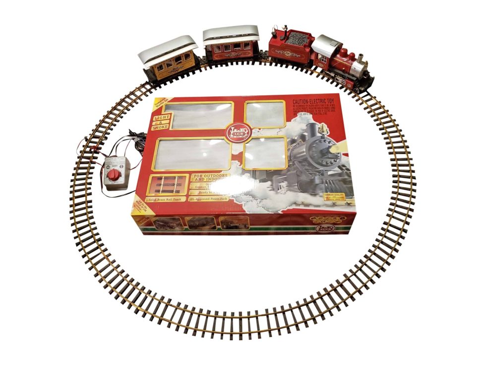 Lot #14668 – LGB Light & Smoke Electric Train Starter Set Box Complete Art Toys LGB