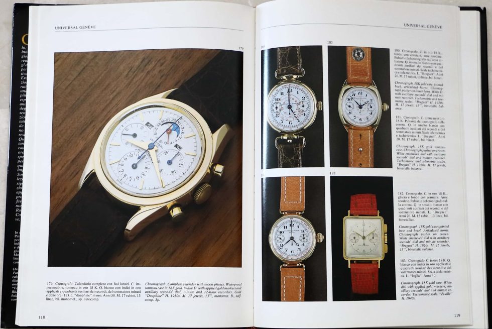 12034A Ore D’Oro Wrist Watches Investment and Passion Book by Giampiero Negretti – Baer & Bosch