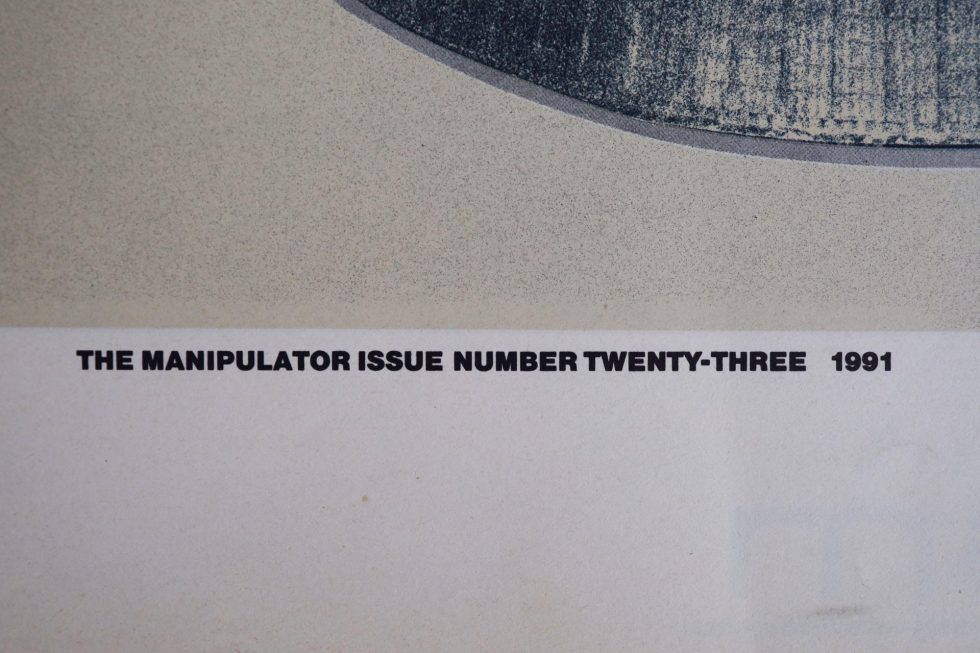 Lot #12558 – Vintage Manipulator Magazine Issue 23 Year 1991 Collector's Bookshelf Magazine