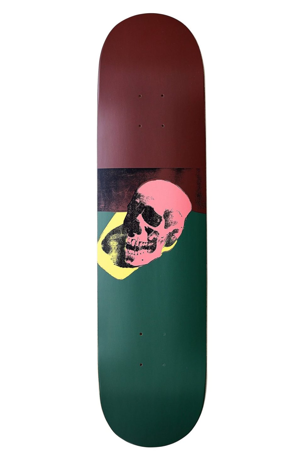 12633 Andy Warhol x The Skateroom SKULL PINK Skateboard – Baer & Bosch