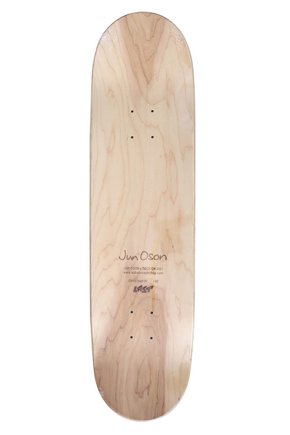 12636 Jun Oson x Last Concept Skateboard Set – Baer & Bosch