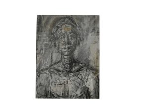 Lot #12818 – Alberto Giacometti x HENI Bust of Annette Giclee Print on Aluminum Alberto Giacometti Alberto Giacometti x HENI