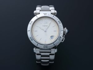 Lot #12430 – Cartier Pasha 38mm Watch 1040 Automatic 1040 Cartier 1040