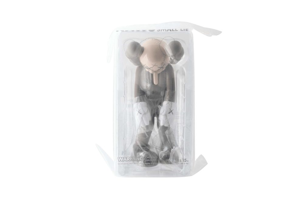Lot #14375 – KAWS Small Lie Companion Vinyl Figure Brown Packaging Art Toys KAWS