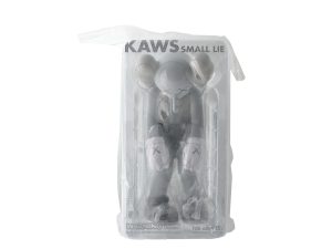 Lot #12977 – KAWS Small Lie Companion Vinyl Figure Grey Packaging Art Toys KAWS