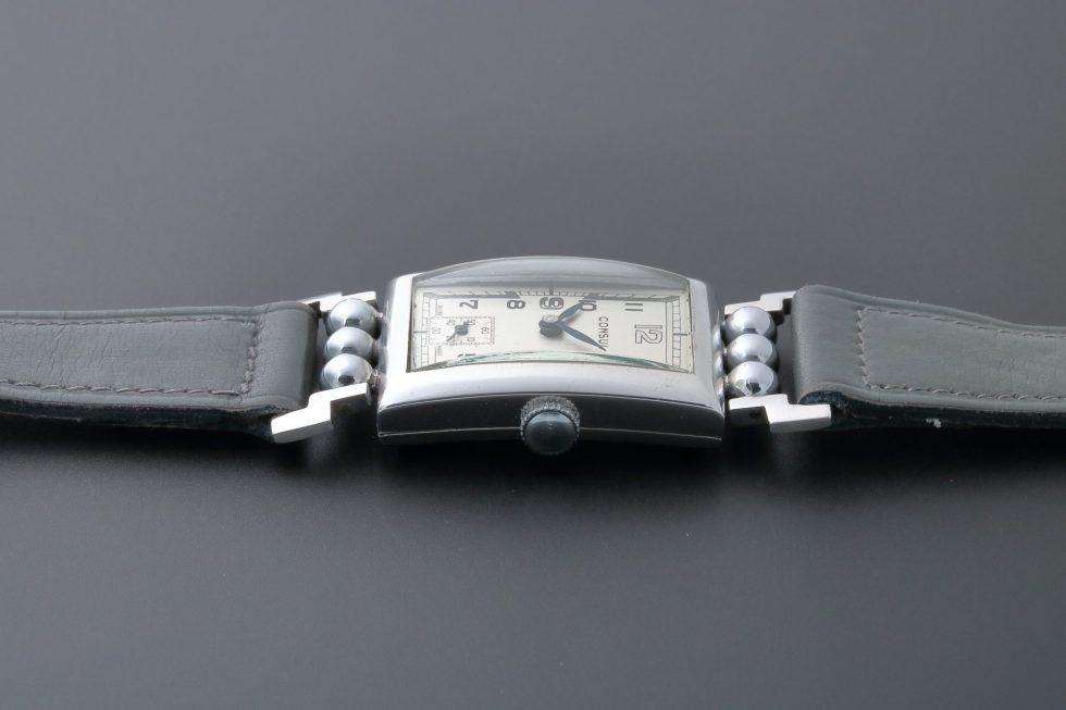 13103 Vintage Men’s Consul Fancy Flexible Lugs Watch REF 11 – Baer & Bosch Watch Auctions