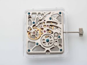 Lot #14243 – Skeleton Watch Movement 2761 PTS Resources Manual Wind Watch Parts & Boxes PTS 2761