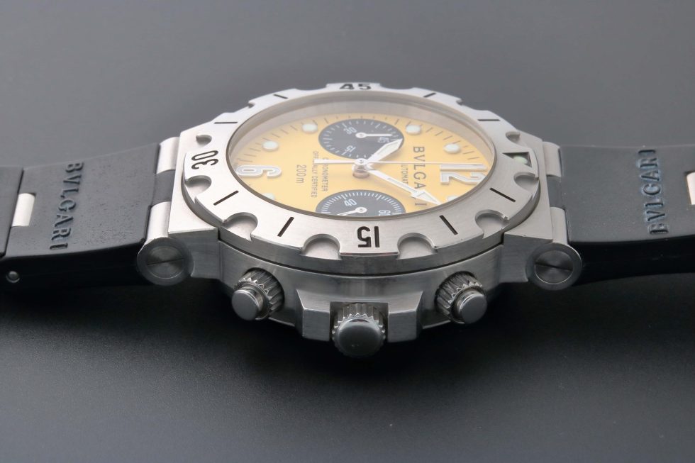 12381 Bvlgari Diagono Scuba Chronograph Watch SCB38S Limited Edition – Baer & Bosch Watch Auctions