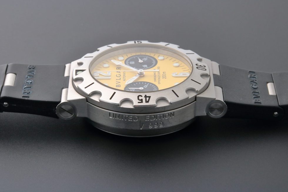 12381 Bvlgari Diagono Scuba Chronograph Watch SCB38S Limited Edition – Baer & Bosch Watch Auctions
