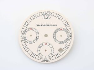 Lot #HB31-039 – Girard Perregaux Chronograph Wristwatch Dial Watch Part Girard Perregaux Girard Perregaux Chronograph Dial