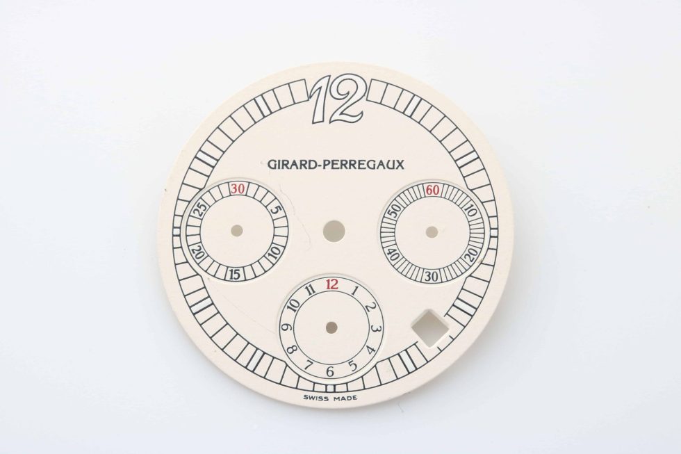 HB31-039 – Girard Perregaux Chronograph Wristwatch Dial Watch Part – Baer & Bosch Auctions