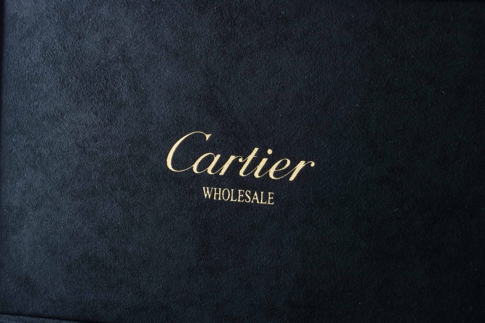 Lot #13364A – Rare Cartier Dealer Watch Box Holds 10 Watches Cartier [tag]