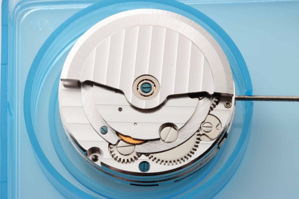 Lot #14251 – Tourbillon Automatic Watch Movement #3C40 Big Date AM PM 24HR Indicators Tourbillon Movements Tourbillon Movement