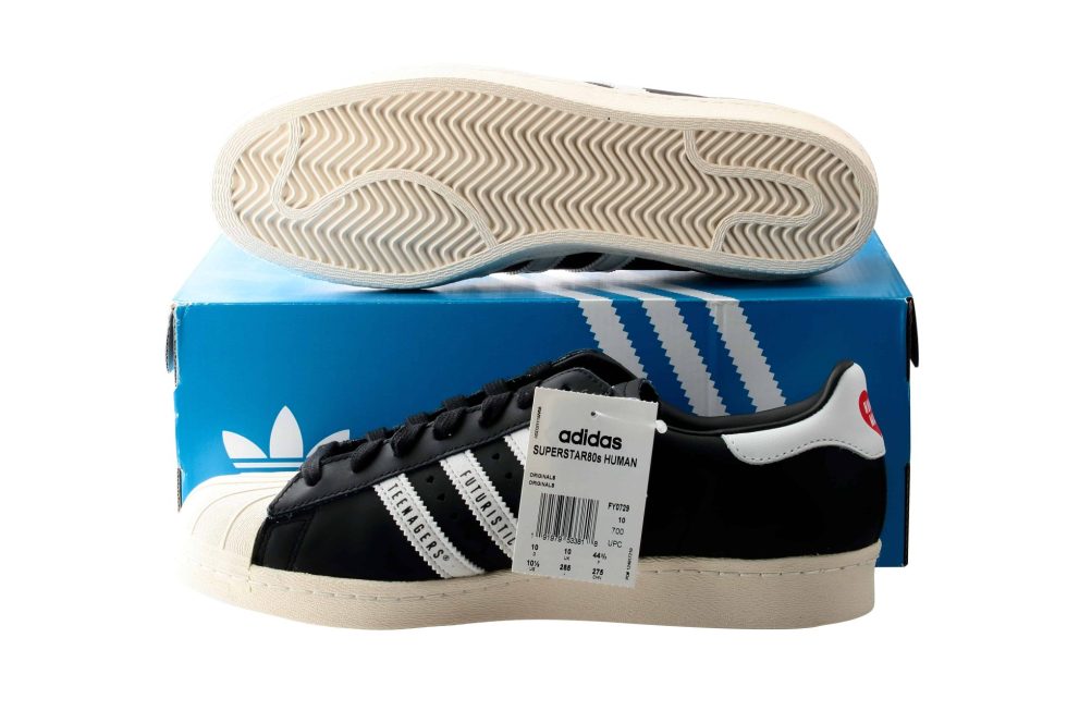 Adidas x Human Made Superstar 80s Sneaker Black US 10.5 – Baer & Bosch Auctions