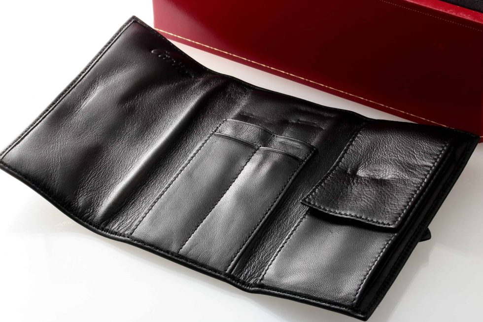 Lot #14235 – Rare Cartier Roadster Watch Box With Cartier Leather Travel Pouch Cartier Cartier Roadster Watch Box