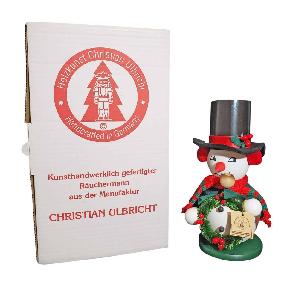 Lot #14655 – Christian Ulbricht Snowman NIB Handcrafted in Germany Art Toys Christian Ulbricht