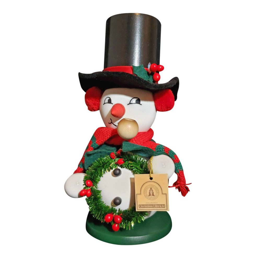 Lot #14655 – Christian Ulbricht Snowman NIB Handcrafted in Germany Art Toys Christian Ulbricht