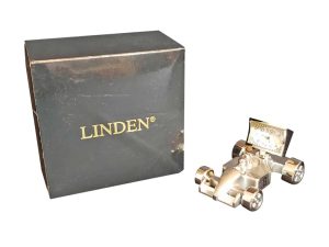 Lot #14671 – Linden Race Car Clock With Box Clocks Linden