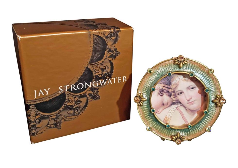 Lot #14686 – Picture Frame NIB Hand Signed Jay Strongwater 2004 Art Jay Strongwater