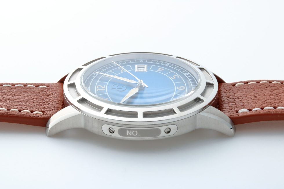 Lot #14702 – Pierre Gaston Watch Date Blue Dial Pierre Gaston Watch Pierre Gaston Watch