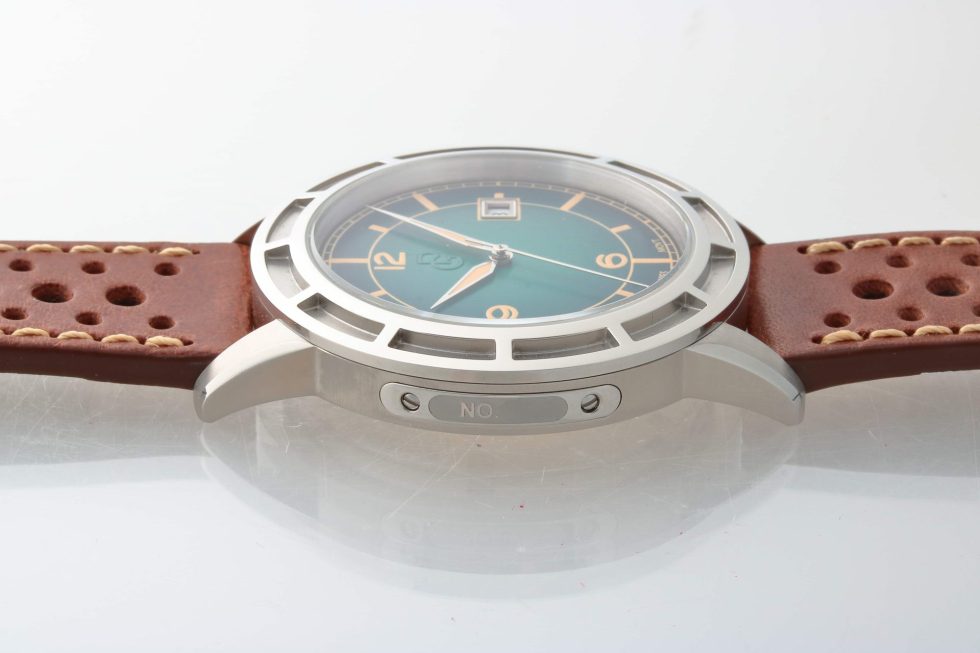 14748 Pierre Gaston Watch Green Degrade Date – Baer & Bosch Watch Auction