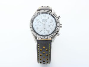 Lot #14719 – Omega Speedmaster MOP White Arabic Watch 3802.70 3802.70 Omega 3802.70