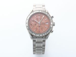Lot #14761 – Omega Speedmaster Salmon Dial Watch 3513.60 Special Edition Omega Omega 3513.60