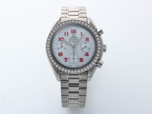 Lot #HB31-062 – Omega Speedmaster MOP Watch Diamond Bezel 3515.79 3515.79 Acquire Now