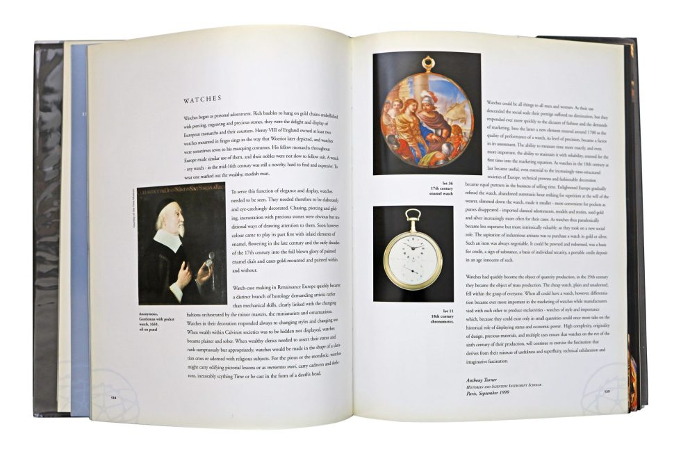 Lot #14801 – Masterpieces from the Time Museum Sothebys Auction Catalog Collector's Bookshelf Masterpieces from the Time Museum Catalog