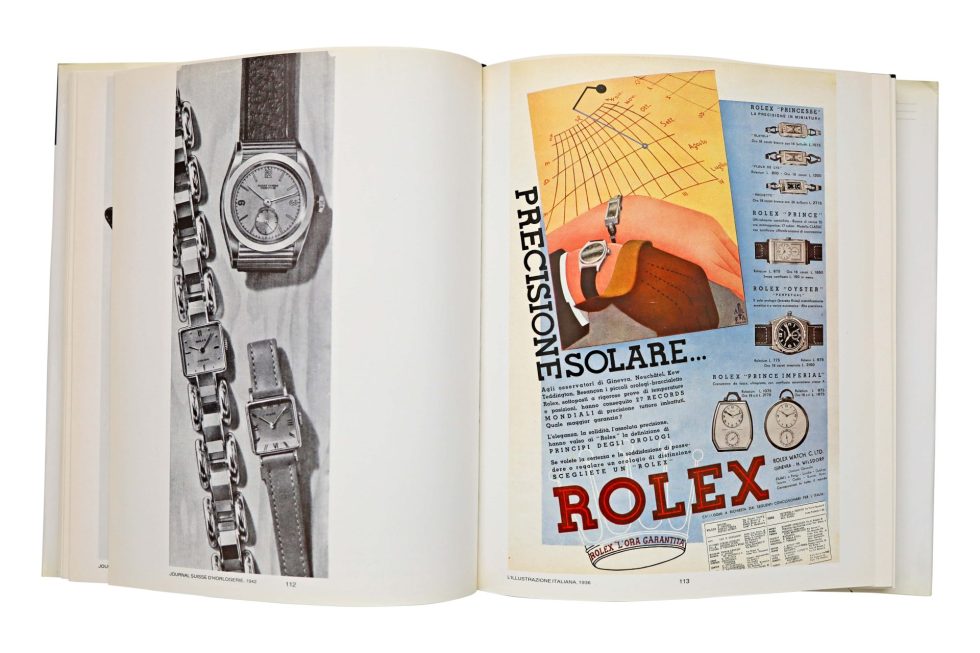 Lot #14814 – Rolex Wristwatches Orologi Da Polso Book by Osvaldo Patrizzi Collector's Bookshelf Osvaldo Patrizzi