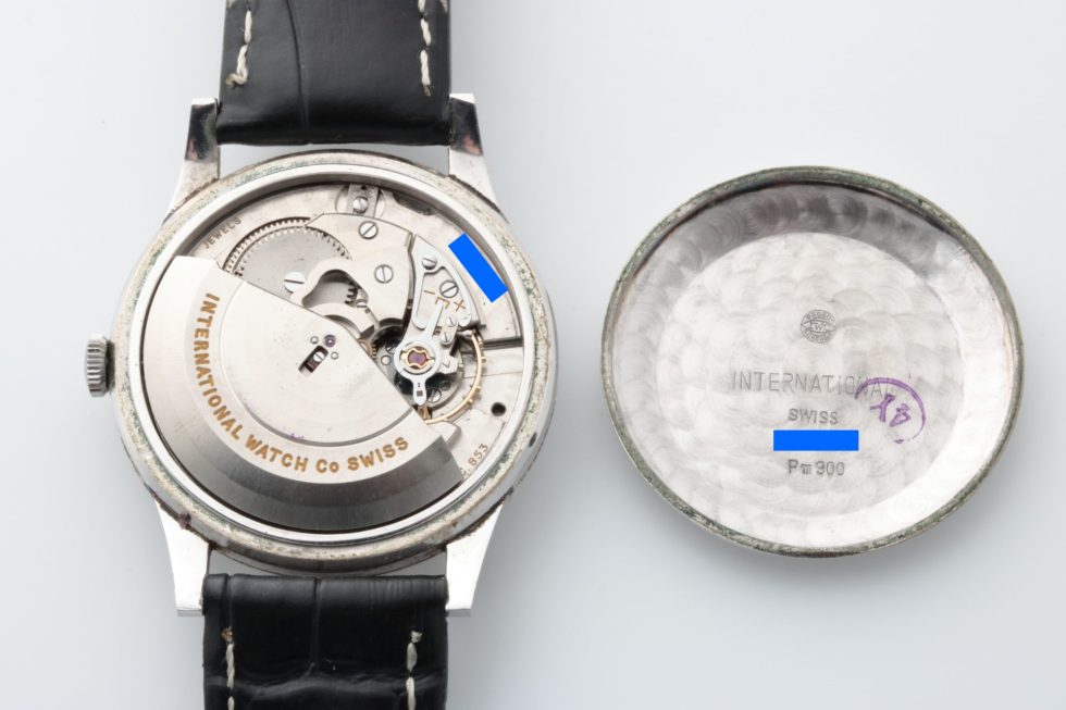 Lot #14749 – Rare IWC Platinum Vintage Dress Watch Cal 853 Automatic IWC International Watch Co