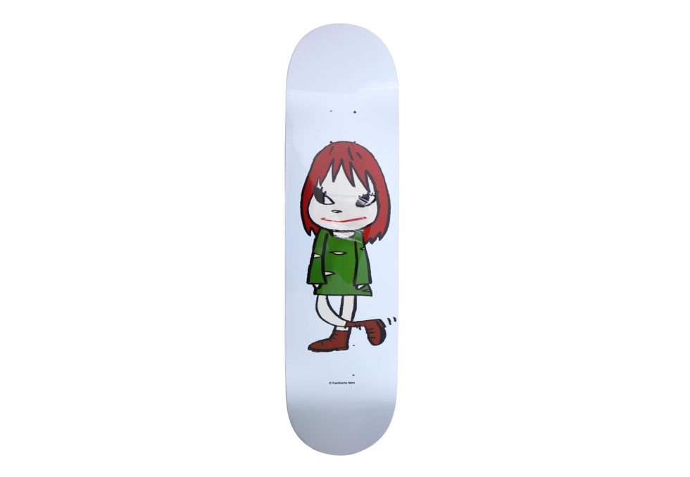 Lot #15109 – Yoshitomo Nara Welcome Girl Skateboard Skate Deck Skateboard Decks Museum of Modern Art